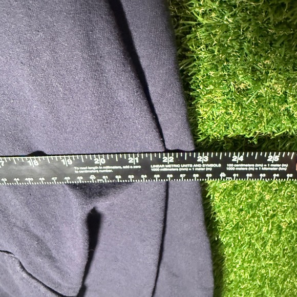 Champion George Washington Univ Navy Hoodie Men's L Embroidered Logo - Picture 3 of 5